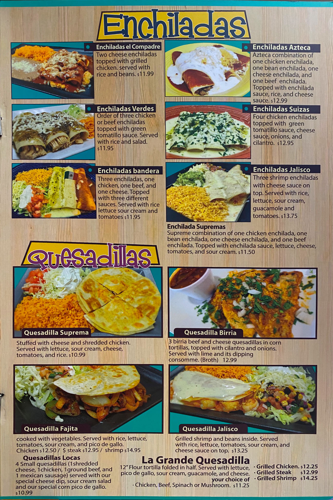  Casa Charro  menu 4